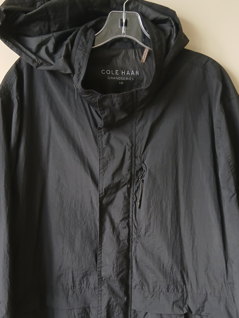 Cole Haan Grand Series Packetable Jacket Water Resistant